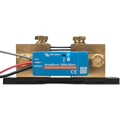 Victron Energy SmartShunt IP65 1000 Amp Moniteur de Batterie (Bluetooth) Victron Energy SmartShunt IP65 1000 Amp Moniteur de Batterie (Bluetooth)