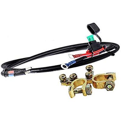 Offgridtec 8–01–001420 Câble de batterie avec fusible 30 A – pour piles pour les régulateurs de CHARGE solaire, 1,5 m Offgridtec 8–01–001420 Câble de batterie avec fusible 30 A – pour piles pour les régulateurs de CHARGE solaire, 1,5 m