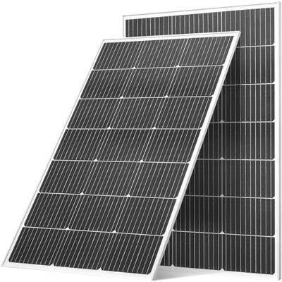VEVOR Module solaire monocristallin 2 pièces de 100 W à haute efficacité avec sortie MC4 stable et cadre en aluminium, étanche IP65 pour applications sur toits plats pour voiture, bateau, camping-car VEVOR Module solaire monocristallin 2 pièces de 100 W à haute efficacité avec sortie MC4 stable et cadre en aluminium, étanche IP65 pour applications sur toits plats pour voiture, bateau, camping-car