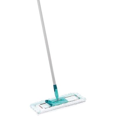Leifheit Lave-Sol Profi XL Micro Duo 42 cm, Balai Serpillière à plat Élimine jusqu’à 99% virus et bactéries, manche acier 140 cm articulation 360°, housse Micro Duo lavable à 60 °C, tous sols Leifheit Lave-Sol Profi XL Micro Duo 42 cm, Balai Serpillière à plat Élimine jusqu’à 99% virus et bactéries, manche acier 140 cm articulation 360°, housse Micro Duo lavable à 60 °C, tous sols
