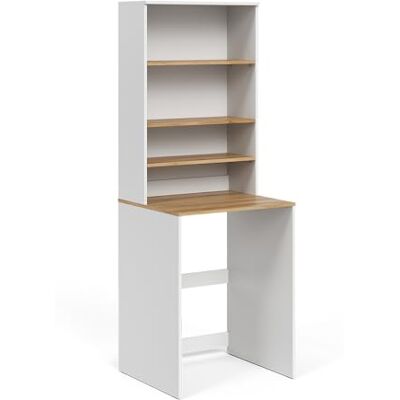 Vicco Armoire machine à laver "Viktor", Blanc/Artisan, 66x88.2cm 4 compartiments · Pour machines à laver de 60 cm · Place pour lessive · Rangement bien organisé · Rangement vertical Vicco Armoire machine à laver "Viktor", Blanc/Artisan, 66x88.2cm 4 compartiments · Pour machines à laver de 60 cm · Place pour lessive · Rangement bien organisé · Rangement vertical
