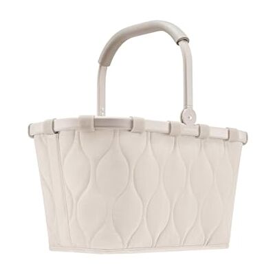 reisenthel carrybag – Panier de Courses Stable avec Beaucoup d'espace de Rangement et Poche intérieure Pratique – Design élégant et imperméable, Puffer Stone, 48 x 29 x 28 cm, Classique reisenthel carrybag – Panier de Courses Stable avec Beaucoup d'espace de Rangement et Poche intérieure Pratique – Design élégant et imperméable, Puffer Stone, 48 x 29 x 28 cm, Classique
