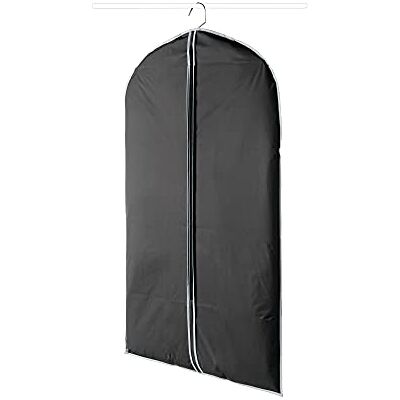 Compactor Housse pour Costume avec Fermeture éclair, Protège-vêtements Anti-mites et Respirant pour le Rangement et les Voyages, 60 x 100 cm, Étanche à la Poussière et Imperméable, Noir Compactor Housse pour Costume avec Fermeture éclair, Protège-vêtements Anti-mites et Respirant pour le Rangement et les Voyages, 60 x 100 cm, Étanche à la Poussière et Imperméable, Noir