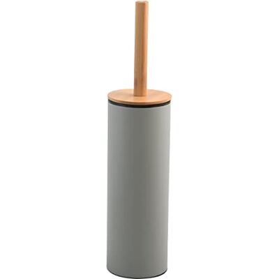Brosse WC Spirella avec Support - Design Classique - Acier & Bambou - Durable Brosse WC Spirella avec Support - Design Classique - Acier & Bambou - Durable