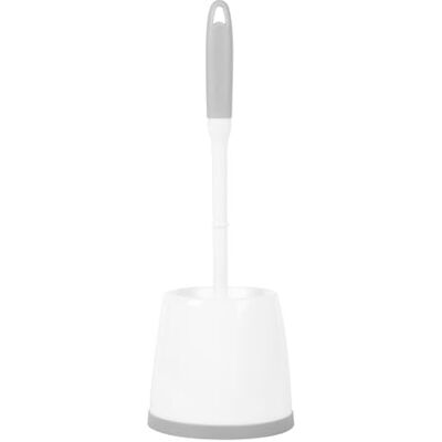 Beldray LA080714UFFEU7 Brosse WC Antibac – Nettoyant WC avec Holder, Durable & Tough Bristles Treated To Eliminate Bacteria Build Up, Secure Brush Topper, Base antidérapante compacte pour les salles Beldray LA080714UFFEU7 Brosse WC Antibac – Nettoyant WC avec Holder, Durable & Tough Bristles Treated To Eliminate Bacteria Build Up, Secure Brush Topper, Base antidérapante compacte pour les salles