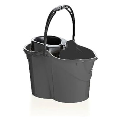 Maya 09050-G Seau essoreur ovale 15 l Gris Maya 09050-G Seau essoreur ovale 15 l Gris