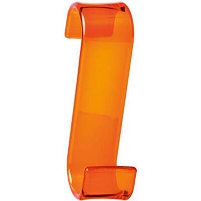 Gedy CROCHET RADIATEUR ORANGE TRANSPARENT G-2025P400900 Gedy CROCHET RADIATEUR ORANGE TRANSPARENT G-2025P400900