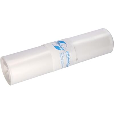 Deiss PREMIUM Sacs poubelle Premium, Blanc ou transparent, 70 ou 120 l, 120 Liter 60 my, transparent, 1 Deiss PREMIUM Sacs poubelle Premium, Blanc ou transparent, 70 ou 120 l, 120 Liter 60 my, transparent, 1