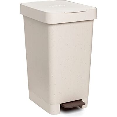TATAY Poubelle Cuisine avec Pédale Smart 25 L, 100% Recyclé sans BPA Poubelle Cuisine avec Pédale Smart Compatible Sacs 30 L 26 x 36 x 47cm 100% Recyclé sans BPA sans BPA, Ecohome TATAY Poubelle Cuisine avec Pédale Smart 25 L, 100% Recyclé sans BPA Poubelle Cuisine avec Pédale Smart Compatible Sacs 30 L 26 x 36 x 47cm 100% Recyclé sans BPA sans BPA, Ecohome