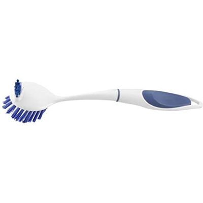Fackelmann 63863 Sweany Brosse à Vaisselle Plastique Blanc/Bleu 28 x 5 x 4 cm Fackelmann 63863 Sweany Brosse à Vaisselle Plastique Blanc/Bleu 28 x 5 x 4 cm