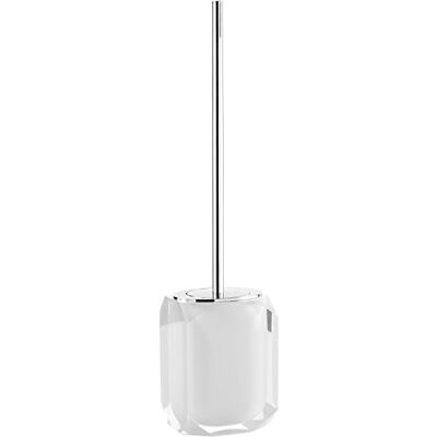 Gedy Chanelle Brosse WC en résine Blanc 8,6 x 10,6 x 45,7 cm Gedy Chanelle Brosse WC en résine Blanc 8,6 x 10,6 x 45,7 cm