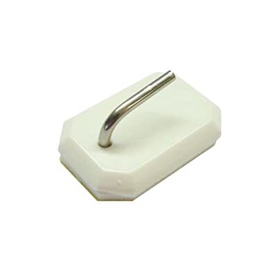 Fackelmann 61411 Crochet à Rideaux Autocollante Plastique Blanc 12 x 6 x 1,5 cm 4 Pièces Fackelmann 61411 Crochet à Rideaux Autocollante Plastique Blanc 12 x 6 x 1,5 cm 4 Pièces