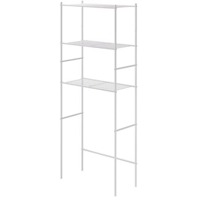 Vicco Étagère pour machine à laver "Miso", Blanc, 66x162cm 2 tablettes · Pour machines à laver de 60 cm · Place pour lessive · Accessoires de lavage à portée de main Vicco Étagère pour machine à laver "Miso", Blanc, 66x162cm 2 tablettes · Pour machines à laver de 60 cm · Place pour lessive · Accessoires de lavage à portée de main