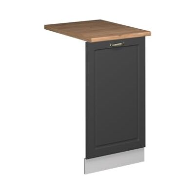Vicco Façade de lave-vaisselle "Fame-Line", Anthracite-or, 45cm Façade en MDF · Plan de travail incl. · Adapté à la façade de cuisine · Poignées en métal · Intégration facile Vicco Façade de lave-vaisselle "Fame-Line", Anthracite-or, 45cm Façade en MDF · Plan de travail incl. · Adapté à la façade de cuisine · Poignées en métal · Intégration facile