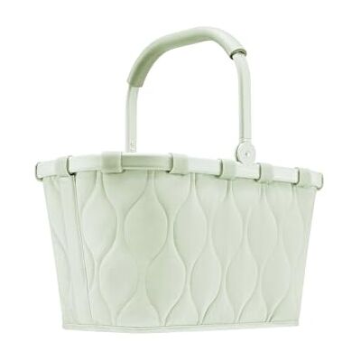 reisenthel Carrybag Puffer Iced Matcha – Panier de courses stable avec beaucoup d'espace de rangement et poche intérieure pratique – Design élégant et imperméable reisenthel Carrybag Puffer Iced Matcha – Panier de courses stable avec beaucoup d'espace de rangement et poche intérieure pratique – Design élégant et imperméable