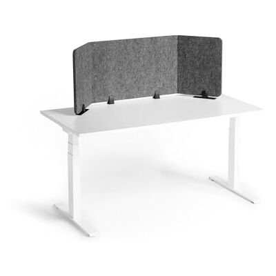 Durable 313558 Effect 160 Séparateur de table pliable en feutre PET recyclé Anthracite Durable 313558 Effect 160 Séparateur de table pliable en feutre PET recyclé Anthracite
