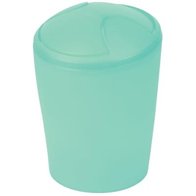 Spirella Poubelle à Bascule PP Move 2L Frosty Mint Spirella Poubelle à Bascule PP Move 2L Frosty Mint