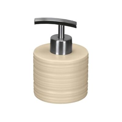 Kleine Wolke Sahara Distributeur de savon en céramique naturel - Distributeur de savon Kleine Wolke Sahara Distributeur de savon en céramique naturel - Distributeur de savon