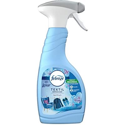 Febreze Lenor Spray désodorisant textile Fraîcheur d'avril, le spray textile élimine les odeurs et laisse un parfum frais, 500 ml Febreze Lenor Spray désodorisant textile Fraîcheur d'avril, le spray textile élimine les odeurs et laisse un parfum frais, 500 ml