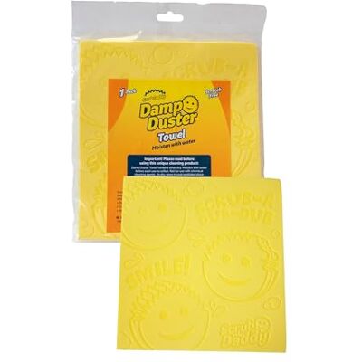 Scrub Daddy Serviette de nettoyage humide, plumeau multifonction pour le Plumeau multifonction pour le nettoyage, outil de nettoyage pour stores en bois et vénitiens, éponge humide pour plinthe Scrub Daddy Serviette de nettoyage humide, plumeau multifonction pour le Plumeau multifonction pour le nettoyage, outil de nettoyage pour stores en bois et vénitiens, éponge humide pour plinthe