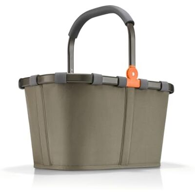 reisenthel carrybag – Panier de courses stable avec beaucoup d'espace de rangement et poche intérieure pratique – Design élégant et imperméable, Vert olive., Einheitsgröße, Décontracté reisenthel carrybag – Panier de courses stable avec beaucoup d'espace de rangement et poche intérieure pratique – Design élégant et imperméable, Vert olive., Einheitsgröße, Décontracté