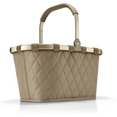 reisenthel Carrybag Panier de courses robuste avec beaucoup d'espace de rangement et poche intérieure pratique, design élégant et imperméable, Vert olive (Rhombus Olive), Talla única, Sport reisenthel Carrybag Panier de courses robuste avec beaucoup d'espace de rangement et poche intérieure pratique, design élégant et imperméable, Vert olive (Rhombus Olive), Talla única, Sport