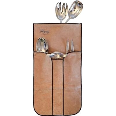 Hagerty Silver Guard Holloware Bag Housse pour argenterie I 22x42 cm I Rangement pratique I Protection anti-ternissement I En velours imprégné I Idéal pour pour un service à 5 pièces Hagerty Silver Guard Holloware Bag Housse pour argenterie I 22x42 cm I Rangement pratique I Protection anti-ternissement I En velours imprégné I Idéal pour pour un service à 5 pièces