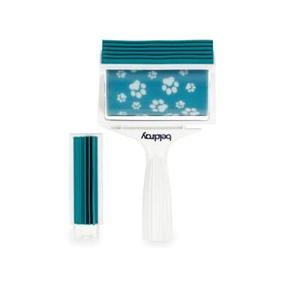 Beldray Pet Plus Antibac Lint Roller Set Of 2, Reusable Sticky Gel, Built-In Squeegee Edge, On The Go Handheld Pet Hair Remover & Fur Lifter, Washable, Ideal For Floors, Cars, Clothes & Furniture Beldray Pet Plus Antibac Lint Roller Set Of 2, Reusable Sticky Gel, Built-In Squeegee Edge, On The Go Handheld Pet Hair Remover & Fur Lifter, Washable, Ideal For Floors, Cars, Clothes & Furniture
