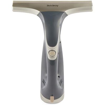 Beldray BEL0749TTVDE Titanium Aspirateur à vitres sans fil Nettoyeur de vitres à main avec tête de raclette, réservoir d’eau de 60 ml, durée de fonctionnement de 30 minutes, rechargeable, léger Beldray BEL0749TTVDE Titanium Aspirateur à vitres sans fil Nettoyeur de vitres à main avec tête de raclette, réservoir d’eau de 60 ml, durée de fonctionnement de 30 minutes, rechargeable, léger