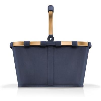 reisenthel Carrybag – Panier à provisions stable avec beaucoup d'espace de rangement et poche intérieure pratique – Design élégant et imperméable, Midnight Gold, 48 cm x 29 cm x 28 cm, Décontracté reisenthel Carrybag – Panier à provisions stable avec beaucoup d'espace de rangement et poche intérieure pratique – Design élégant et imperméable, Midnight Gold, 48 cm x 29 cm x 28 cm, Décontracté