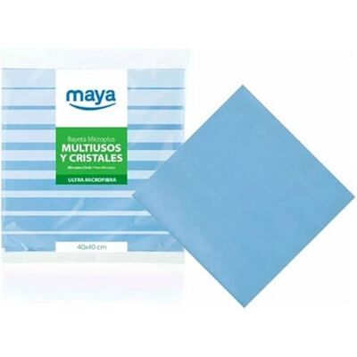 Maya Microplus 07008 Chiffon Multifonction Bleu 40 x 40 cm Maya Microplus 07008 Chiffon Multifonction Bleu 40 x 40 cm