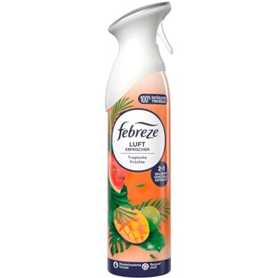 Febreze Désodorisant en spray aux fruits tropicaux 185 ml Febreze Désodorisant en spray aux fruits tropicaux 185 ml