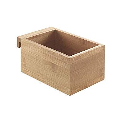 Metaltex Boîte en bambou pour grille murale Couleur bois 10 x 15 x 8 cm Metaltex Boîte en bambou pour grille murale Couleur bois 10 x 15 x 8 cm