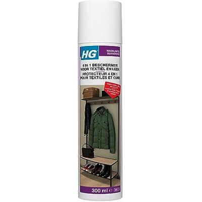 HG Protection Textile 4 en 1, Protège Contre la saleté Et Les Taches, Rend Le Textile Hydrofuge, Spray Textile, Empêche Les Taches Spray 300ml (175030103) HG Protection Textile 4 en 1, Protège Contre la saleté Et Les Taches, Rend Le Textile Hydrofuge, Spray Textile, Empêche Les Taches Spray 300ml (175030103)