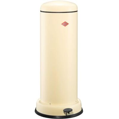 WESCO Big Baseboy Poubelle de couleur amande, tôle d'acier revêtue par pulvérisation, volume de 30 l, amortisseur intégré, marchepied en métal avec surface de marche en caoutchouc WESCO Big Baseboy Poubelle de couleur amande, tôle d'acier revêtue par pulvérisation, volume de 30 l, amortisseur intégré, marchepied en métal avec surface de marche en caoutchouc
