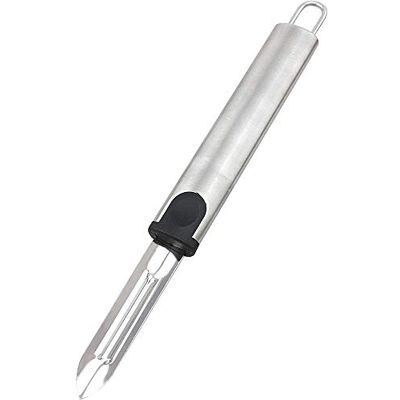 Fackelmann Pela Pattes Caroline, Aluminium, Noir et inoxydable, 205 x 23 x 15 mm Fackelmann Pela Pattes Caroline, Aluminium, Noir et inoxydable, 205 x 23 x 15 mm