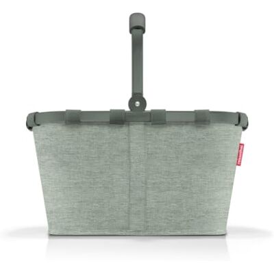 reisenthel Panier à provisions solide avec beaucoup d'espace de rangement et poche intérieure pratique Design élégant et imperméable, Frame Twist Sage reisenthel Panier à provisions solide avec beaucoup d'espace de rangement et poche intérieure pratique Design élégant et imperméable, Frame Twist Sage