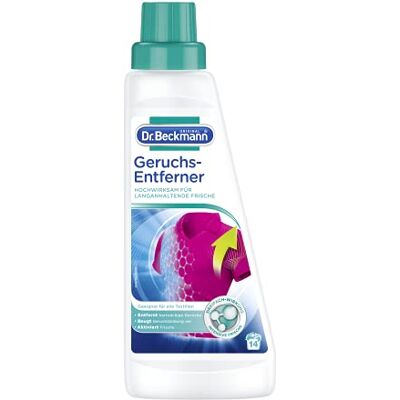 Dr. Beckmann Anti-odeurs 500 millilitre Effet profond des fibres Fraîcheur longue durée Pour les textiles de sport, de maison et de tous les jours Dr. Beckmann Anti-odeurs 500 millilitre Effet profond des fibres Fraîcheur longue durée Pour les textiles de sport, de maison et de tous les jours