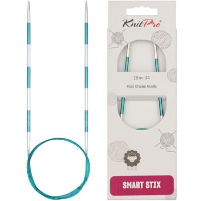 Aiguilles à tricoter circulaires KnitPro SmartStix - Aluminium - 80cm - Vert - 3,25mm Aiguilles à tricoter circulaires KnitPro SmartStix - Aluminium - 80cm - Vert - 3,25mm