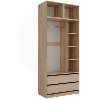 Vicco Armoire "Elmo", Sonoma, 50x40cm Lot de 3pour un rangement flexible des vêtements les plus divers Vicco Armoire "Elmo", Sonoma, 50x40cm Lot de 3pour un rangement flexible des vêtements les plus divers