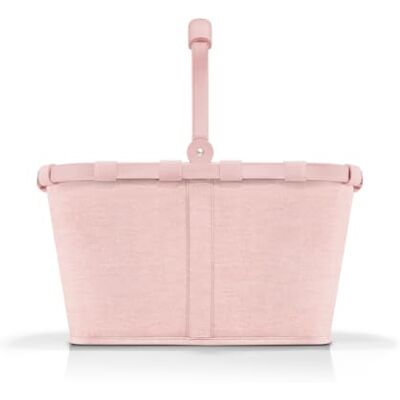 reisenthel Carrybag – Panier à provisions stable avec beaucoup d'espace de rangement et poche intérieure pratique – Design élégant et imperméable, Frame Twist Blush, Carrybag Frame Twist Blush reisenthel Carrybag – Panier à provisions stable avec beaucoup d'espace de rangement et poche intérieure pratique – Design élégant et imperméable, Frame Twist Blush, Carrybag Frame Twist Blush