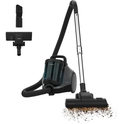 Cecotec Aspirateur traîneau Conga Rockstar Cyclonic Pro 900 W, 19 kPa, 2,5 L, régulateur de puissance, système cyclonique, rayon de 7 m, filtre HEPA pour sols propres et air propre à la maison Cecotec Aspirateur traîneau Conga Rockstar Cyclonic Pro 900 W, 19 kPa, 2,5 L, régulateur de puissance, système cyclonique, rayon de 7 m, filtre HEPA pour sols propres et air propre à la maison
