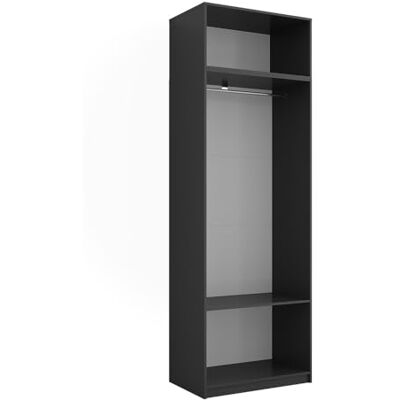 Vicco Armoire "Elmo", Anthracite, 80x40cm Lot de 2pour un rangement flexible des vêtements les plus divers Vicco Armoire "Elmo", Anthracite, 80x40cm Lot de 2pour un rangement flexible des vêtements les plus divers