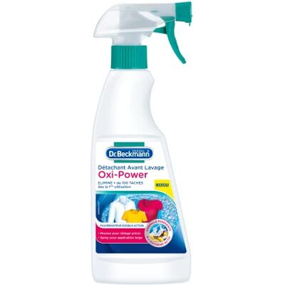 Dr. Beckmann Détachant Avant-Lavage Oxi-Power 500 ml L'emballage peut varier Dr. Beckmann Détachant Avant-Lavage Oxi-Power 500 ml L'emballage peut varier