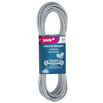 York Corde à linge portable de camping 20 m Pour voyage, vacances, extérieur, salle de bain, buanderie, jardin ou voyage York Corde à linge portable de camping 20 m Pour voyage, vacances, extérieur, salle de bain, buanderie, jardin ou voyage