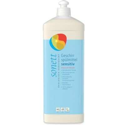 Sonett Détergent à vaisselle sensible, 1 litre Sonett Détergent à vaisselle sensible, 1 litre