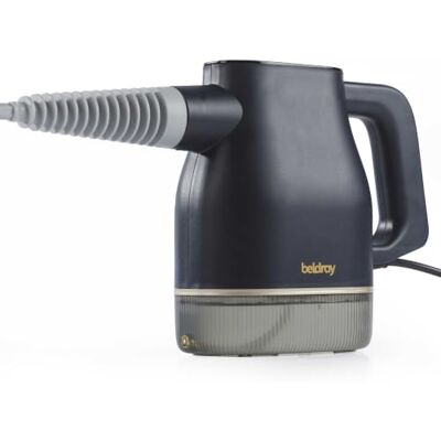 Beldray Nettoyeur vapeur à main numérique, prêt en 20 s Jusqu’à 16 min vapeur, écran tactile LED, 2 niveaux, réservoir amovible 400 ml, recharge instantanée, kit inclus Beldray Nettoyeur vapeur à main numérique, prêt en 20 s Jusqu’à 16 min vapeur, écran tactile LED, 2 niveaux, réservoir amovible 400 ml, recharge instantanée, kit inclus