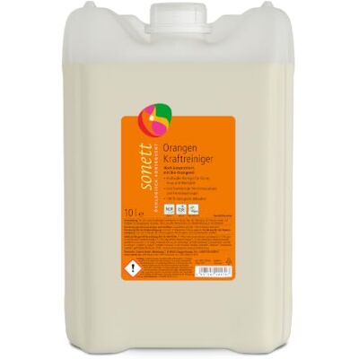 Sonett Orangen Purificateur de puissance 10 l Sonett Orangen Purificateur de puissance 10 l