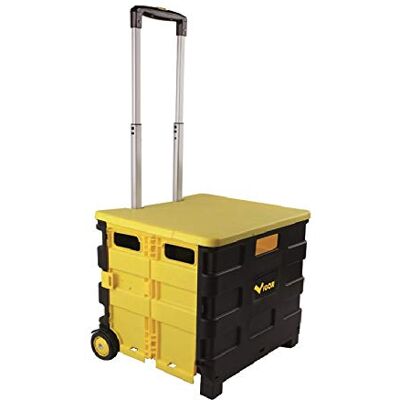 Vigor Chariot à outils Quick Trolley pliable, 45 x 38 x 98 cm Vigor Chariot à outils Quick Trolley pliable, 45 x 38 x 98 cm