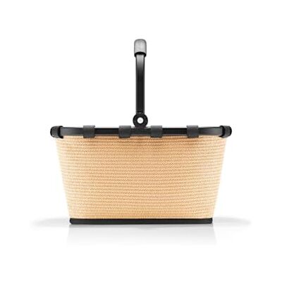 reisenthel Carrybag XS – Petit panier solide au format XS – Petite variante de l'icône de courses – Poche intérieure pratique – Design élégant et imperméable, Raffia Black, 33,5 x 21 x 19,5 cm (B x H reisenthel Carrybag XS – Petit panier solide au format XS – Petite variante de l'icône de courses – Poche intérieure pratique – Design élégant et imperméable, Raffia Black, 33,5 x 21 x 19,5 cm (B x H